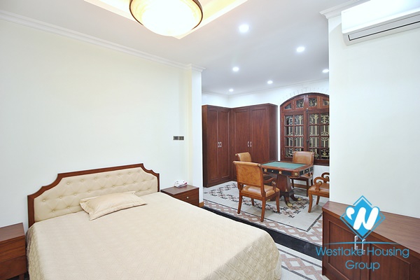 Corner furnished house for rent in Dang Thai Mai area, Tay Ho